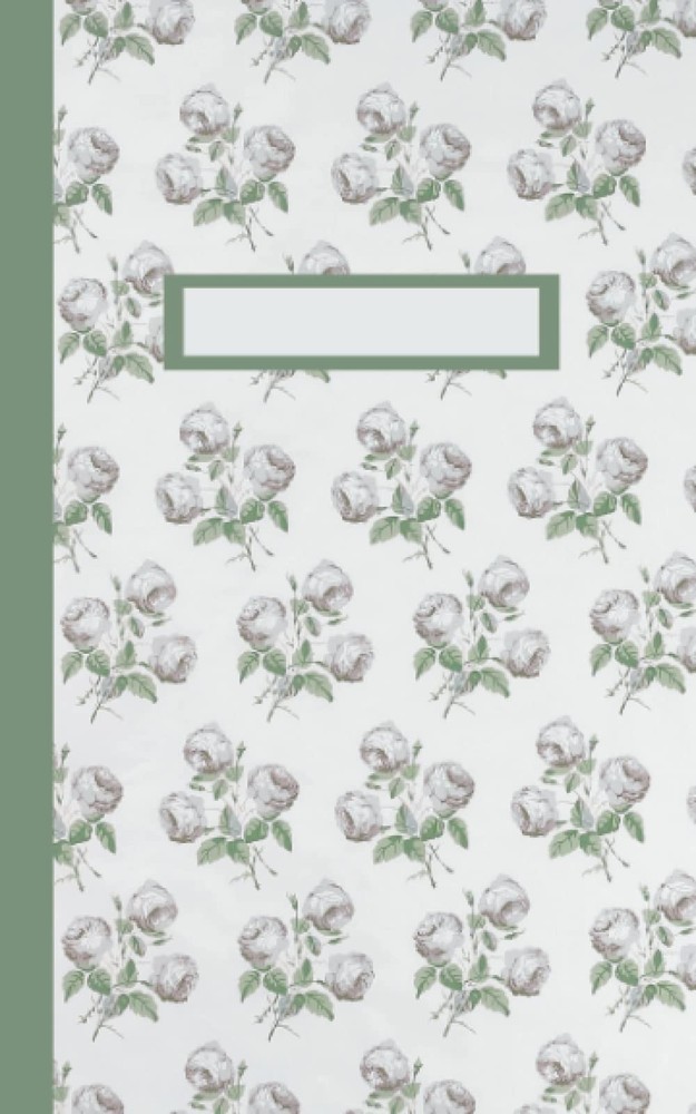 Lined Notebook/Journal Vintage Bowood Style Pattern | Paperback journal, 120 pag