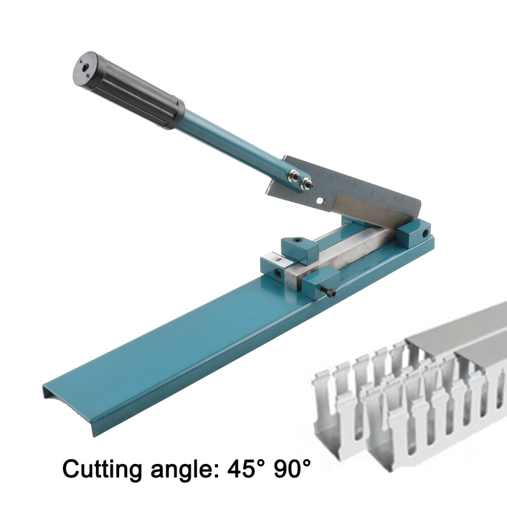 PVC Trunking Cutter Manual Wiring Grooves Cutting Machine Angle Adjustable
