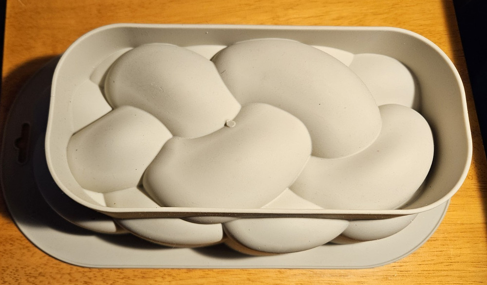 2 SILIKOMART Bread Molds, Bread Braid and Mini Baguette