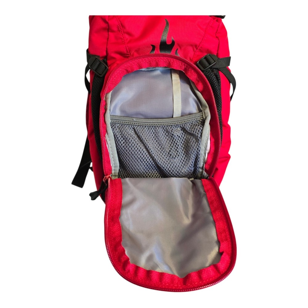Camelbak Mini M.U.L.E. (50oz) Hydration Backpack Red Black Flames NO Bladder