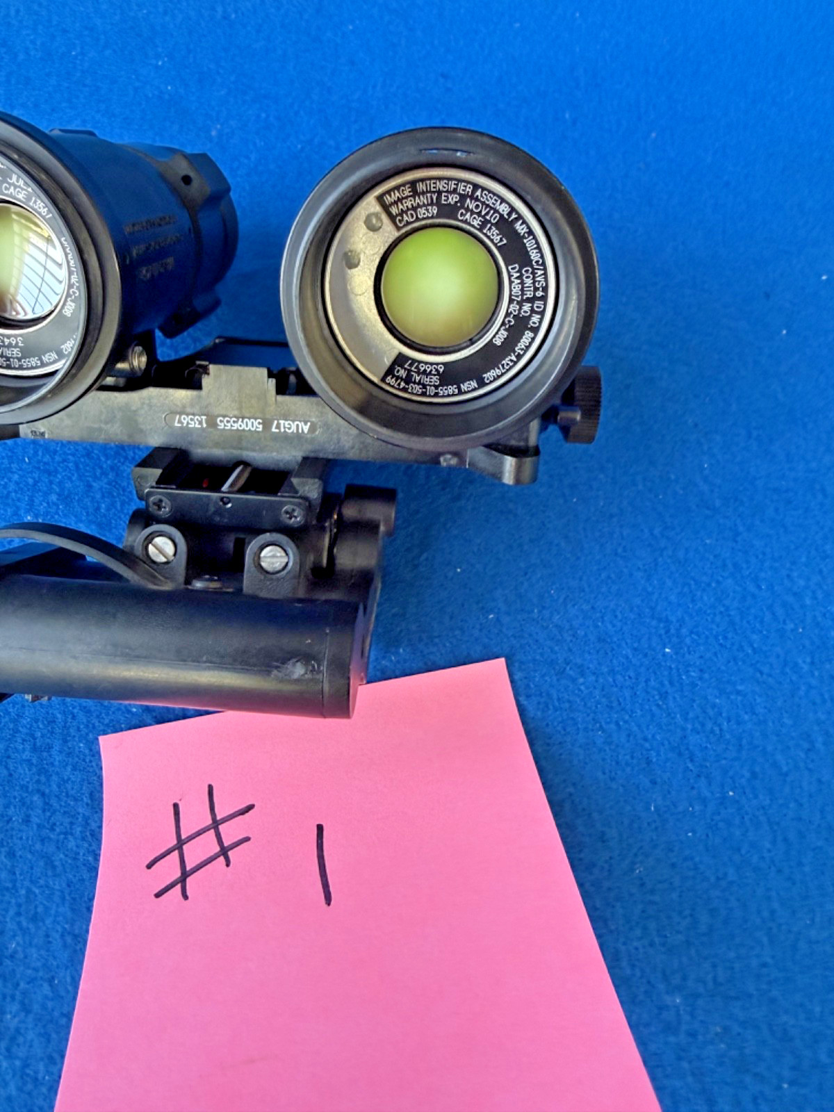 ANVIS 9 AN/AVS-9 Night Vision Goggles NVG OMNI VII TUBES #1