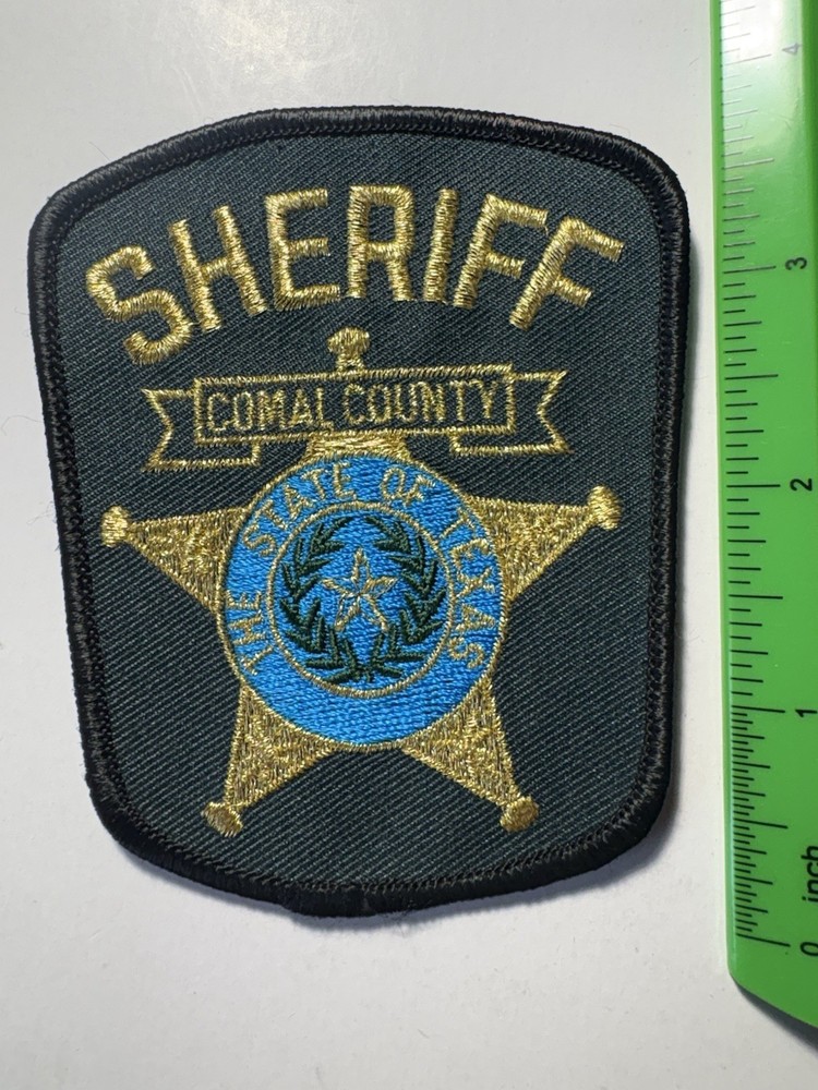 Comal County Texas Sheriff Patch