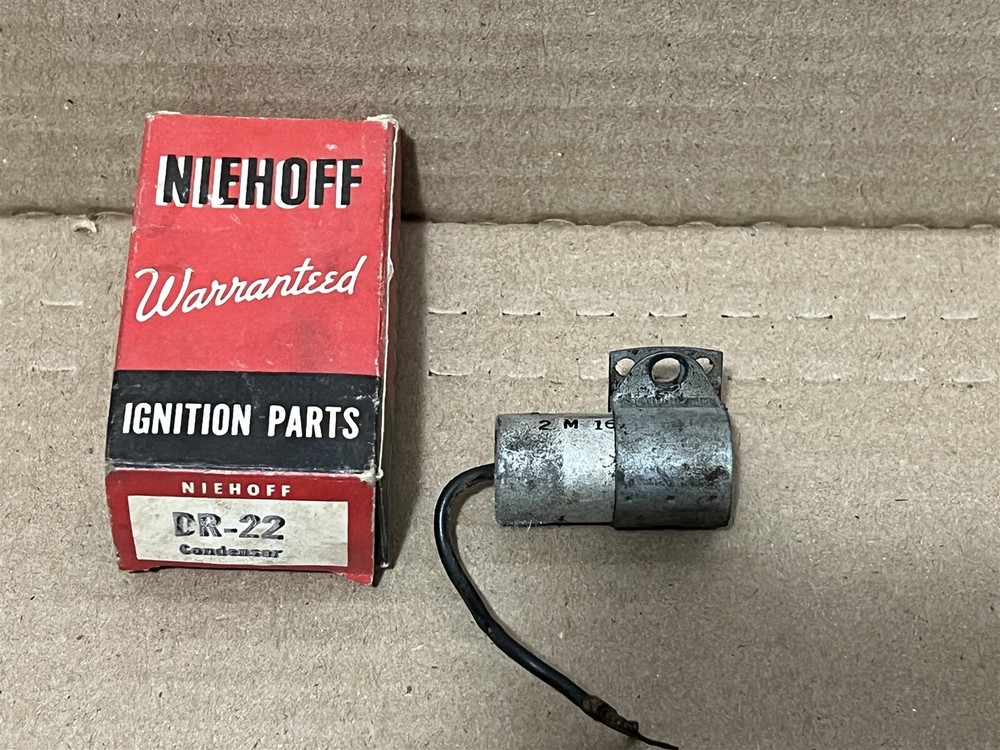 Genuine Niehoff Ignition Parts # DR-22 Condenser NOS