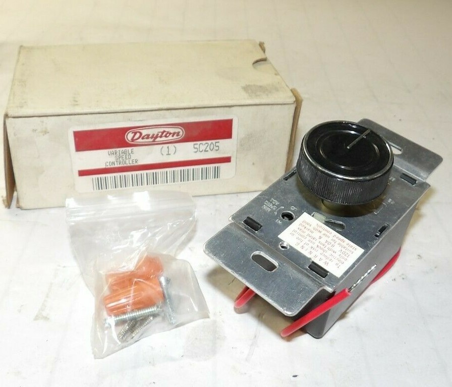 NEW DAYTON LT-50 VARIABLE SPEED CONTROLLER 6 AMP 120 VAC 5C205