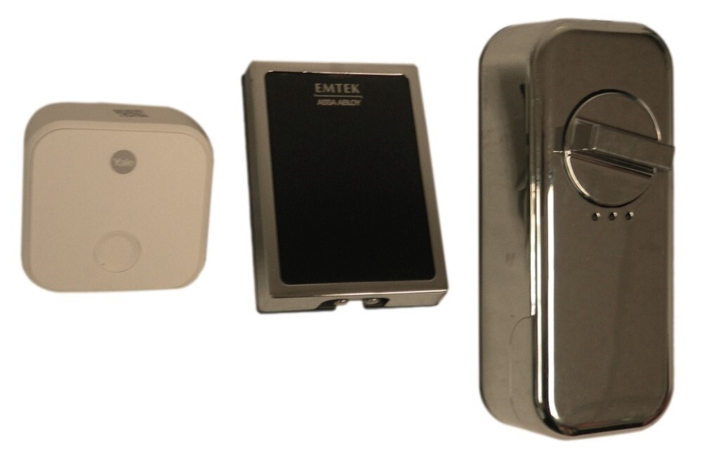 Emtek EMP1103HLORHUS26 Electronic EMPowered Touchscreen Keypad Smart Lock Set