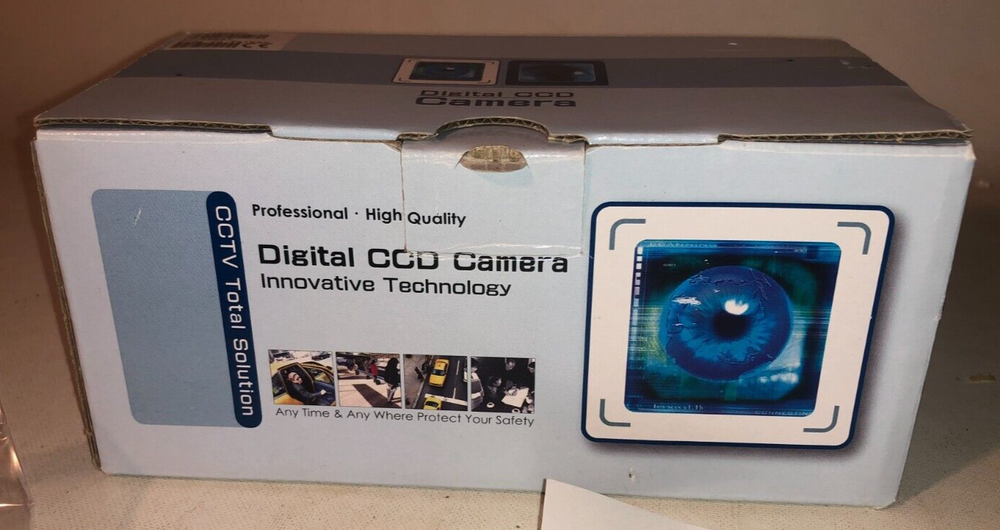 RoHS Conform Digital CCD Security Camera NOS in Box Model CPC4002DC Untested