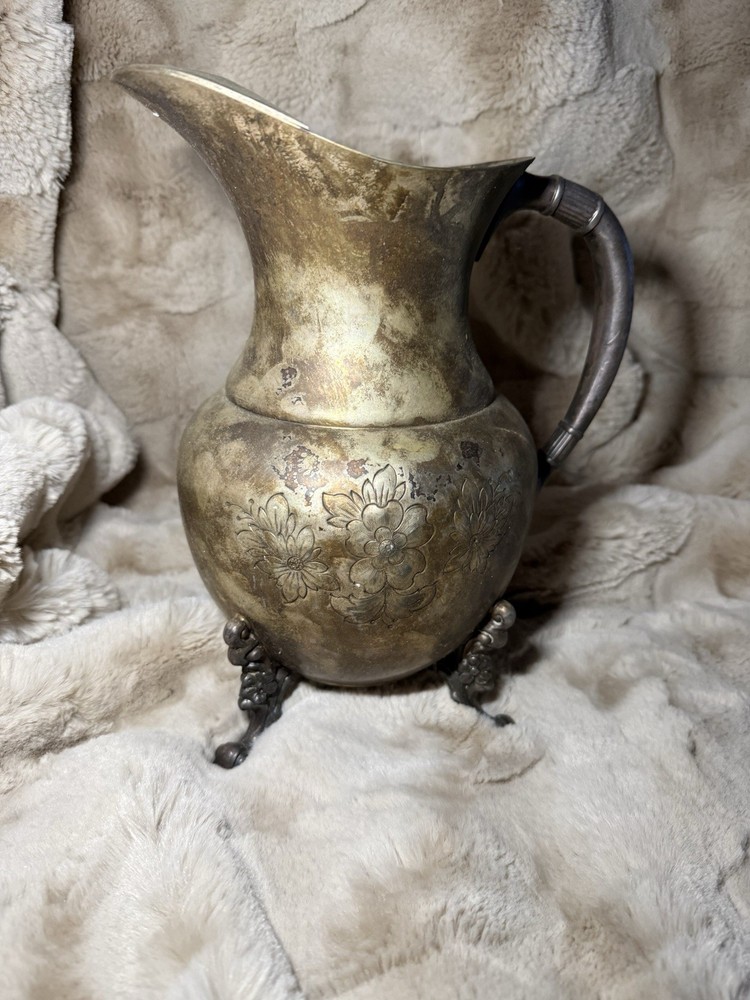 Sheridan Silversmiths Tea Pitcher *Hand Crafted*