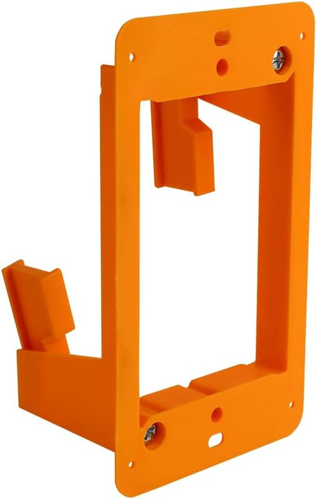 Slim Single Gang Open Back Low Voltage Bracket, Each