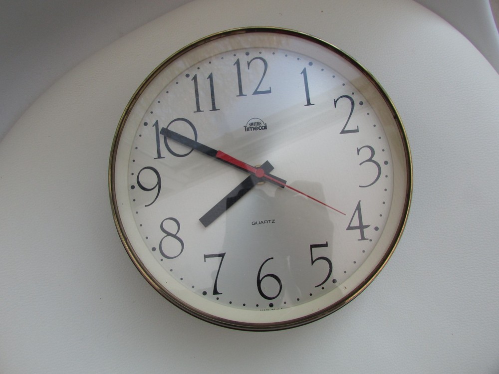 Smiths Timecal Quartz Vintage Wall Clock 20cm