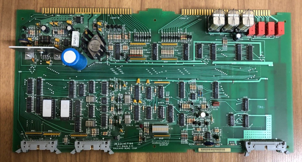 Rauland VC7166 Circuit Board