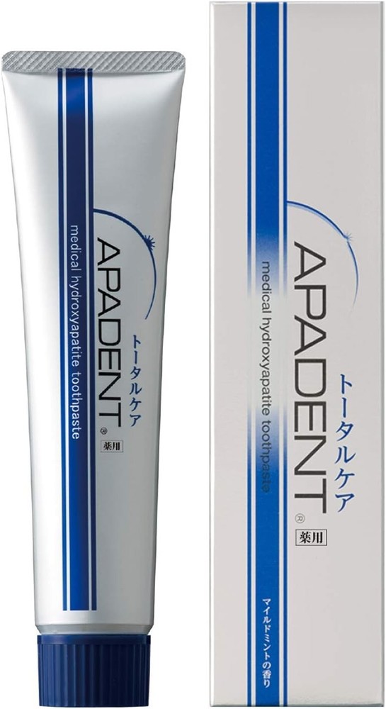 APADENT TOTAL CARE TOOTHPASTE HYDROXYAPATITE MILD MINT 100g X 6 SET
