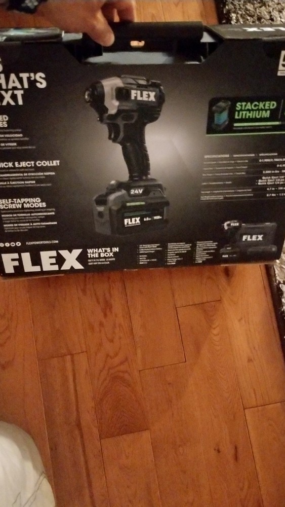 Flex FX1371A-1H 24V Impact Driver - Gray
