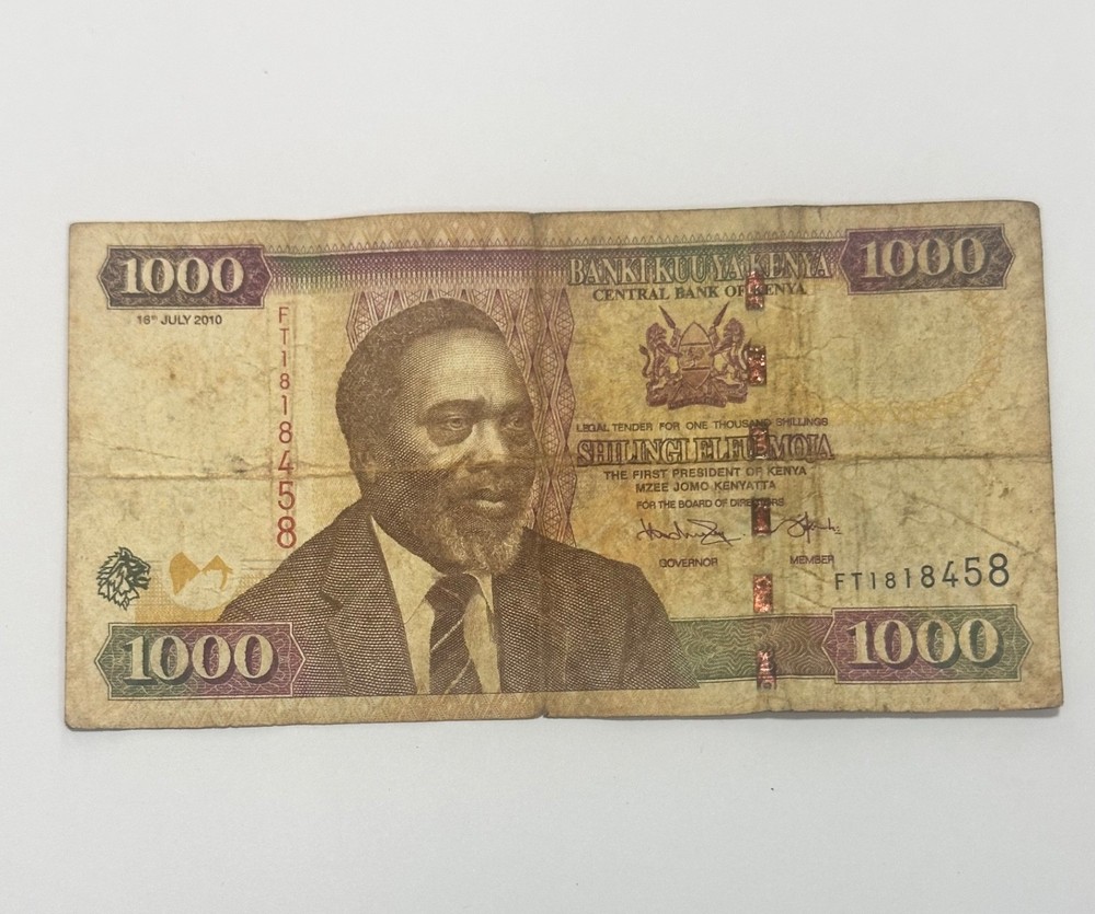 2010 Kenyan 1000 shillings note