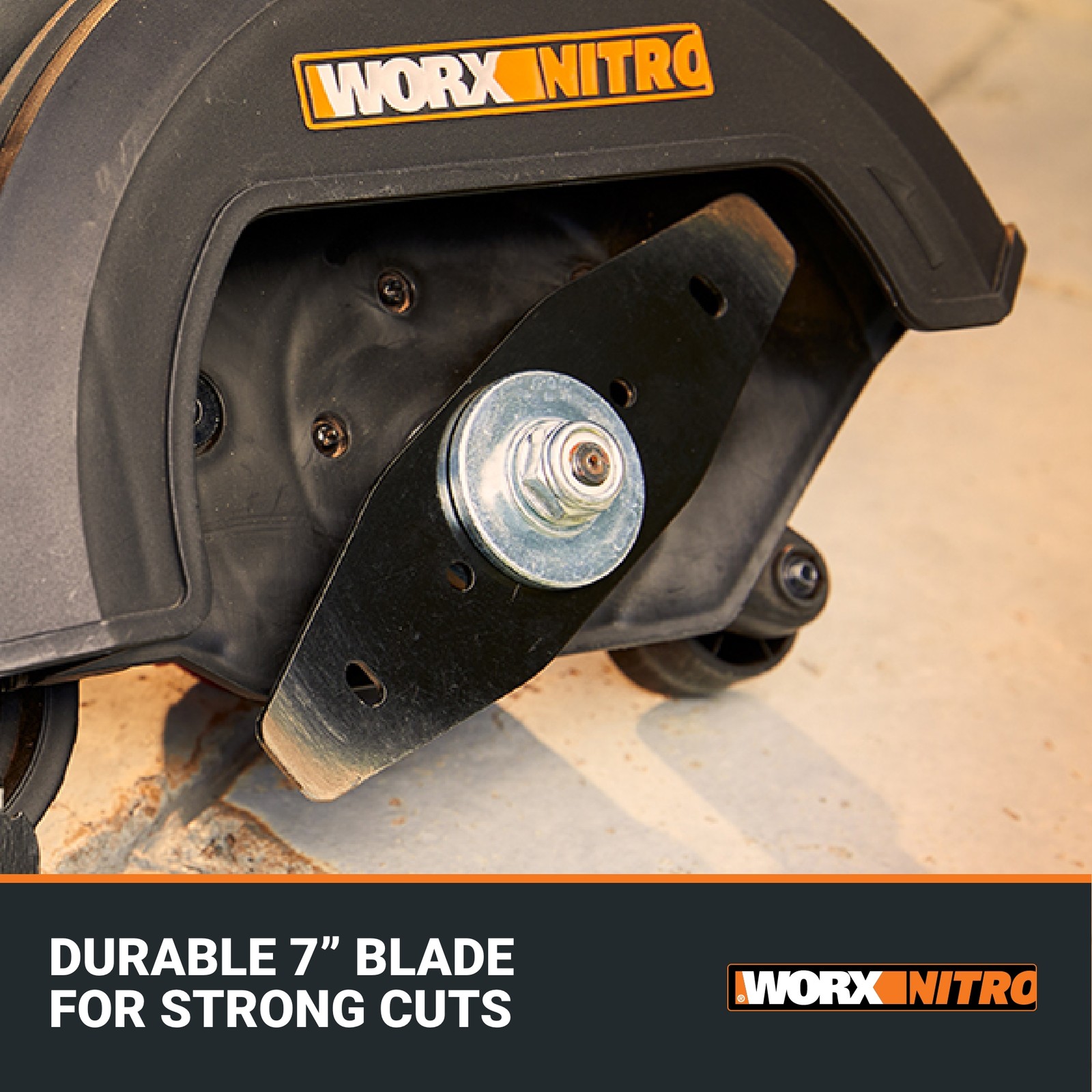 Worx Nitro 20V Brushless 7" Cordless Edger-SU (WG898-SU)