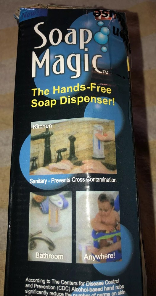 New Open Box Soap Magic Ultra Dispenser