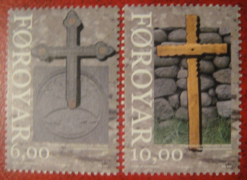 Faroe Islands 2008.  Crosses. MUH.
