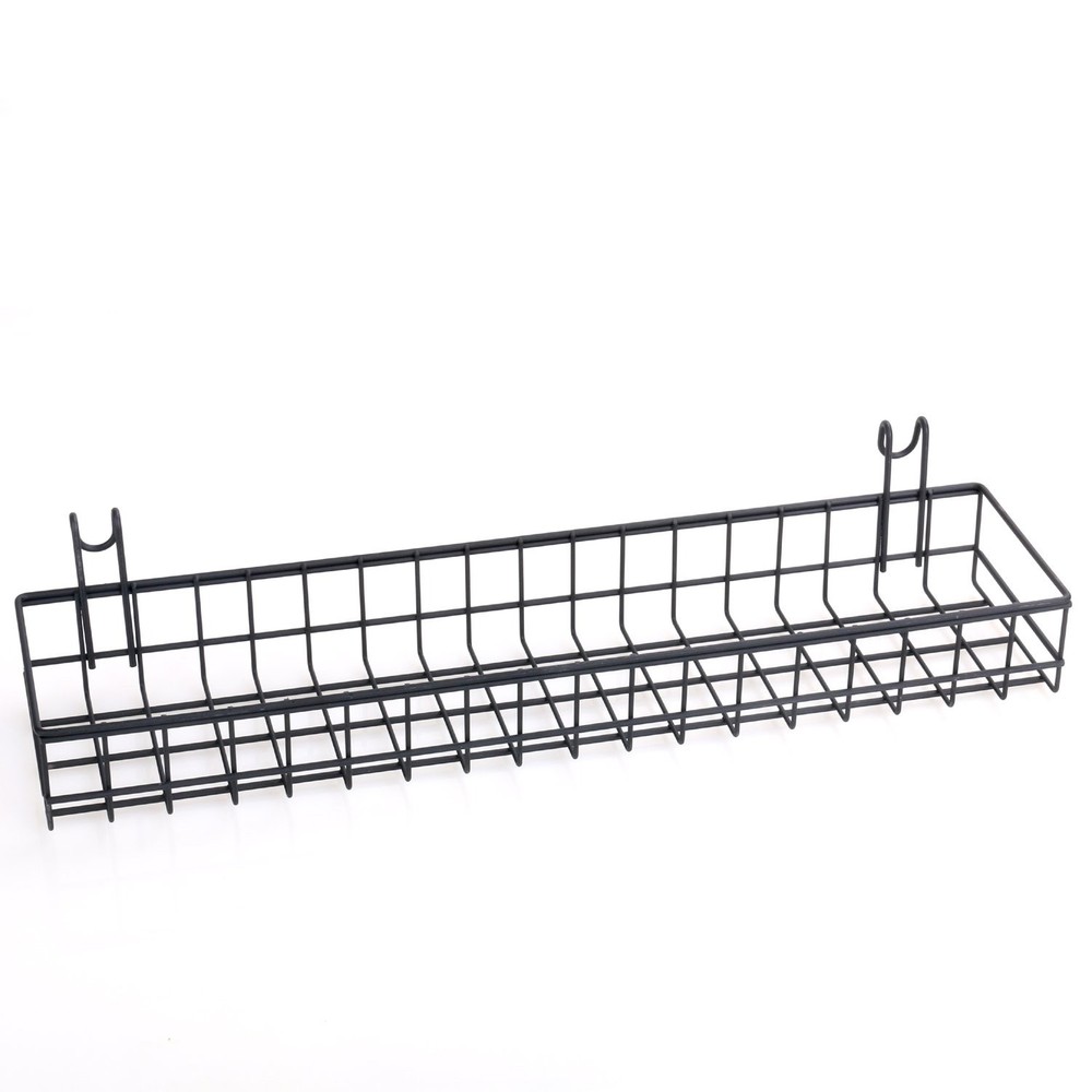 Hanging Basket for Wire Wall Grid Panel, Multi-Function Wall Storage and Disp...