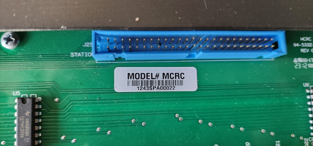 BOGEN MULTICOM-2000 CONTROLLER WITH 7 CARDS POWER SUPPLY ETC READ