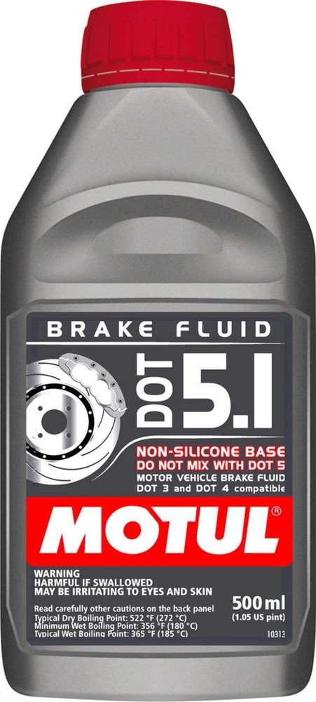 DOT 5.1 - 500 mL Am - Fully Synthetic Brake Fluid