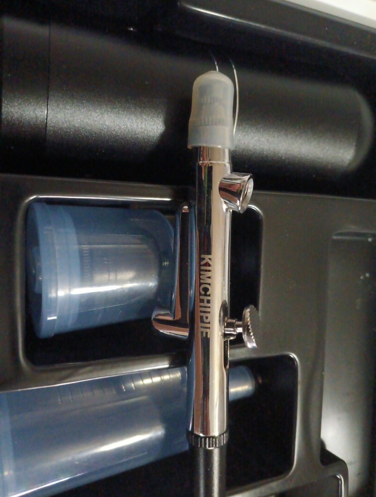 KIMPCHIPIE Portable Painted Air Brush 3.7v