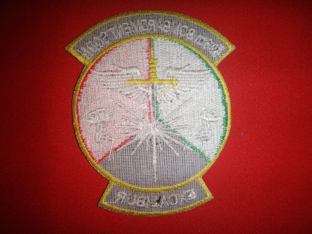 US Air Force 596th Bombardment Squadron EXCALIBUR Patch