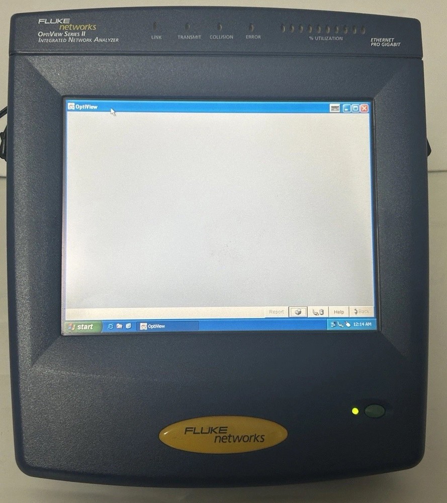 Fluke Network Optiview Series II Integrated Network Analyzer Excellent Condition