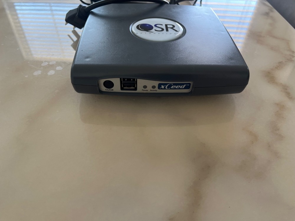 QSR xCeed Kitchen Controller DE-4100 w/ Power Adapter