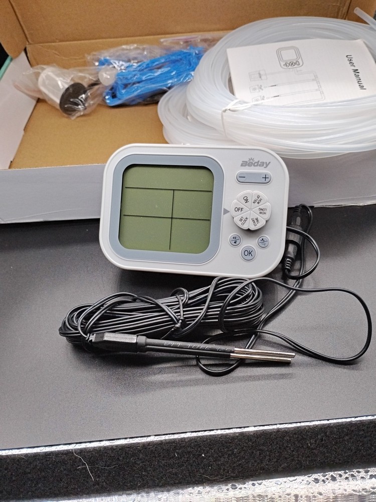 Beday Automatic Drip Irrigation System White W/Humidity Detection And Timer 2 Pk
