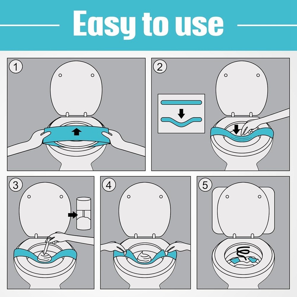 50 Pcs Flushable Stool Sample Collection Sheet Specimen Collector Stool1829