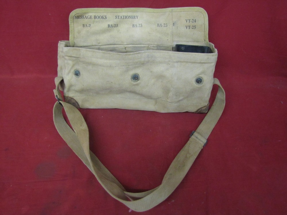 Antique Original WWI Messenger Bag