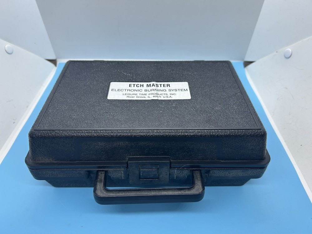 Rare Vintage Leisure Time Etch Master Electronic Burning System. No Pen Tips.