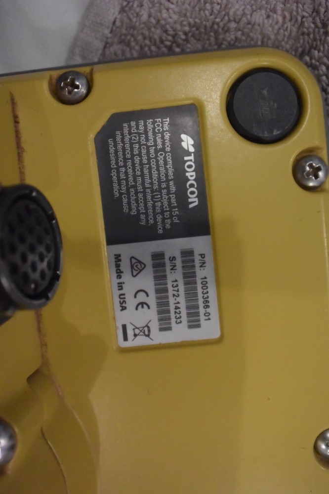 Topcon SmartGrade Control Panel Model GX-55 MANY OPTIONS #233