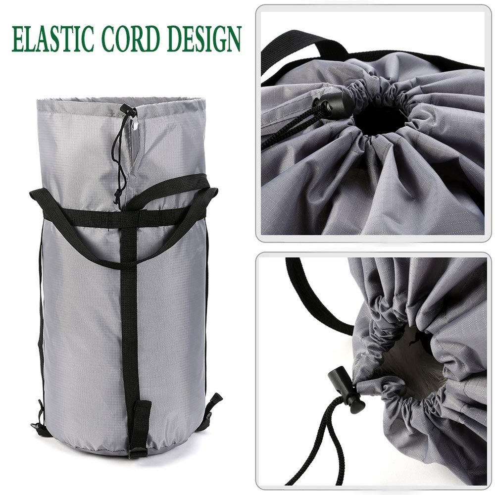 Compression Stuff Sack, 24L/36L/46L Sleeping Bags Storage Stuff Sack Organize...