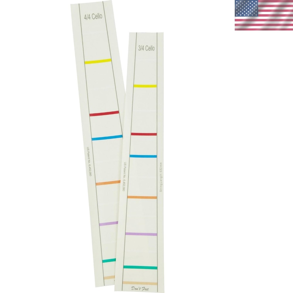 Innovative Finger Position Markers for 4/4 Cello - Boost Learning Experience