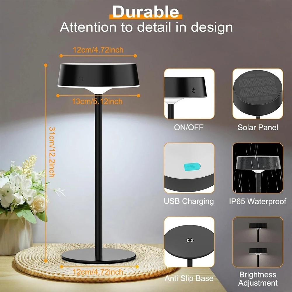 3 Color Temperature Waterproof Bedroom Light