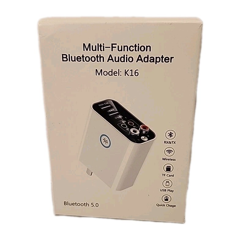 Multi-Function Bluetooth Audio Adapter Model K16 Intelligent Adapter