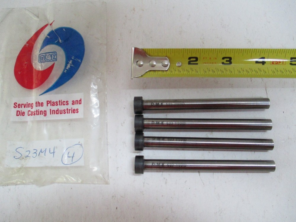4--- DME Plastic Injection Mold Ejector Sleeves (S23M4) N.O.S.