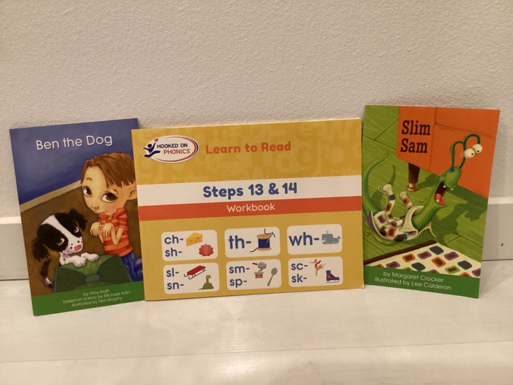 Hooked on Phonics learn to read lot