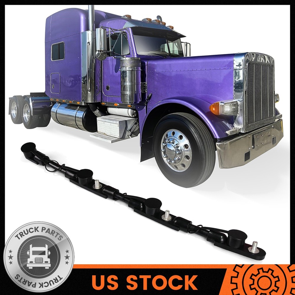 Black Negative Overmolded 4 Battery Cable Harness Freightliner Sterling