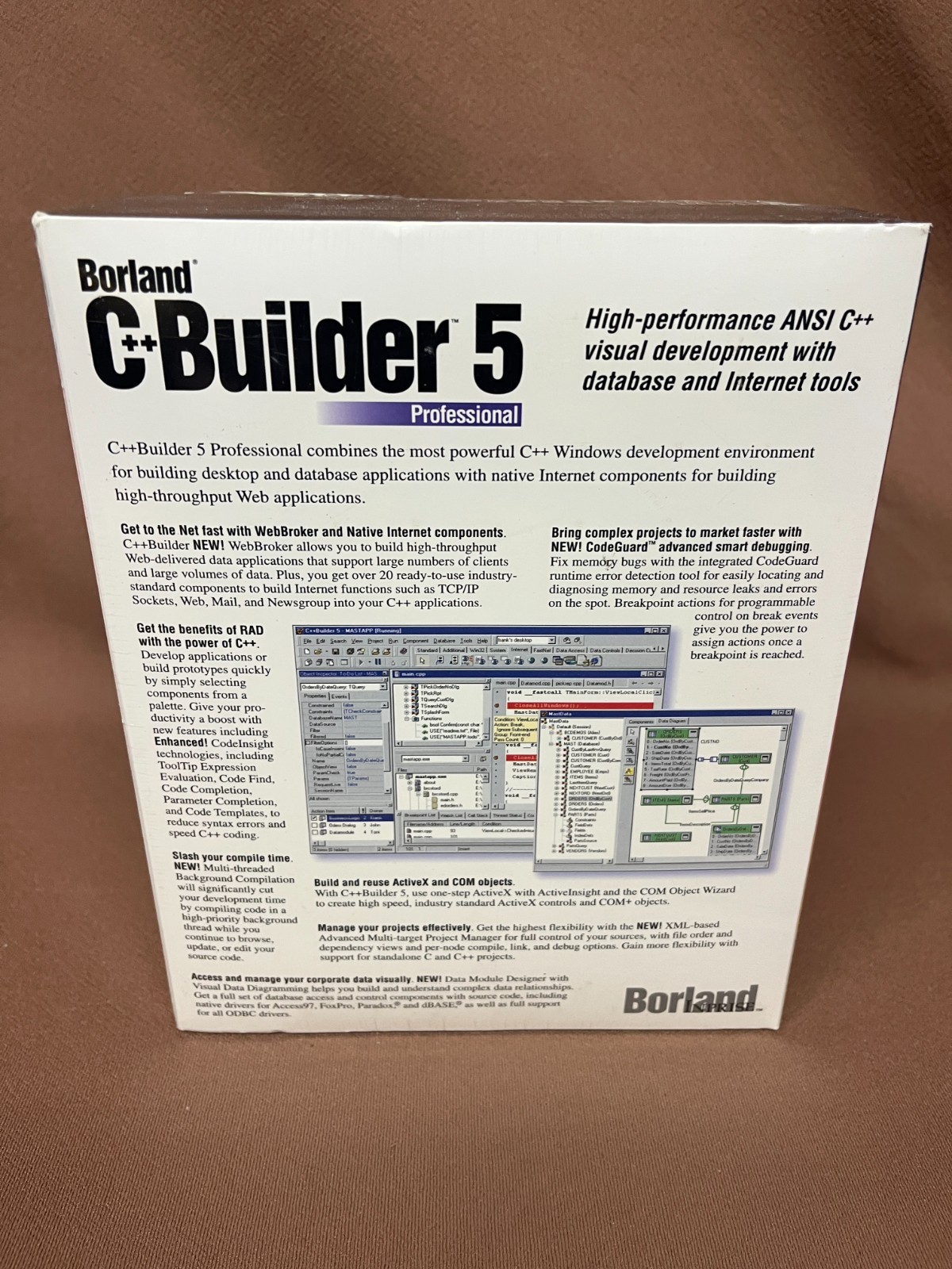 Borland C++Builder 5 Professional New Factory Sealed