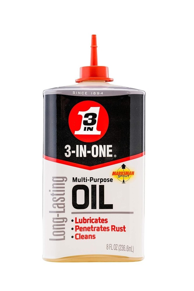 Multi-Purpose Oil 8 oz - Lubricant, Cleaner, Rust Protection
