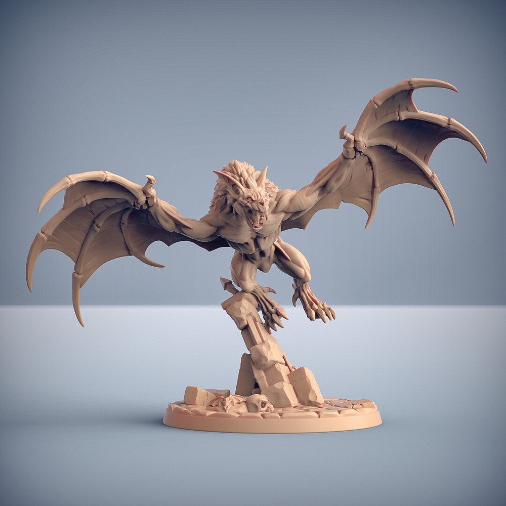 Giant Vampiric Bat Miniature | D&D DnD |