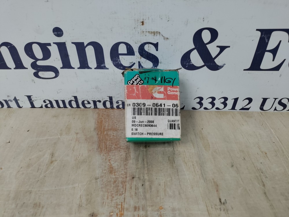 Onan 0309-0641-06, Pressure Switch