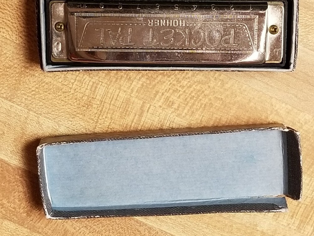 Hohner Pocket Pal Harmonica Key of C w/ Box