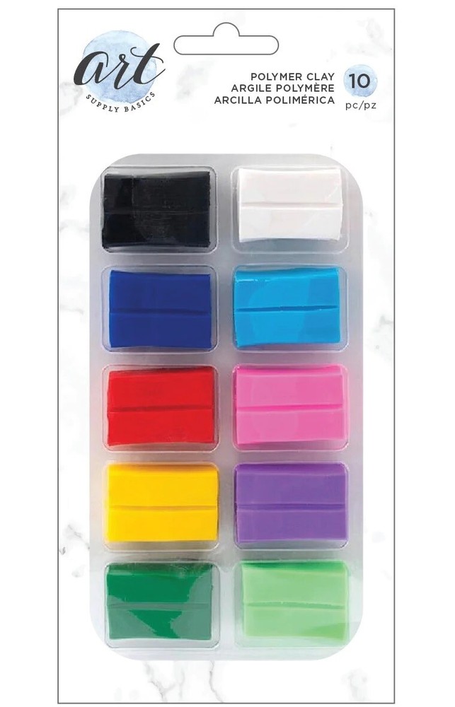 American Crafts, Polymer Clay - Art Supply Basics (3 Pack)