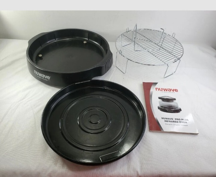 NuWave Pro Oven Models 20621 Replacement Parts Drip Pan Base & Rack instructions