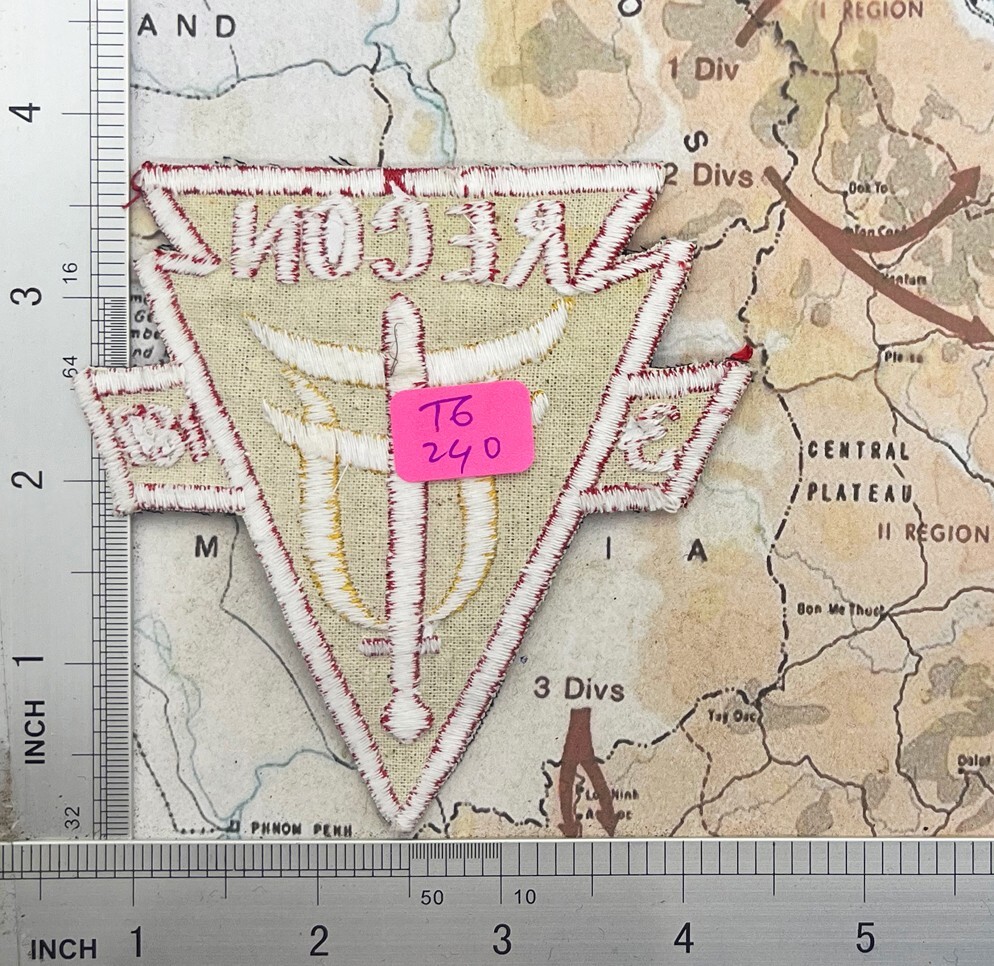 patch , ussf , 3rd recon , 187th patch , t6-240