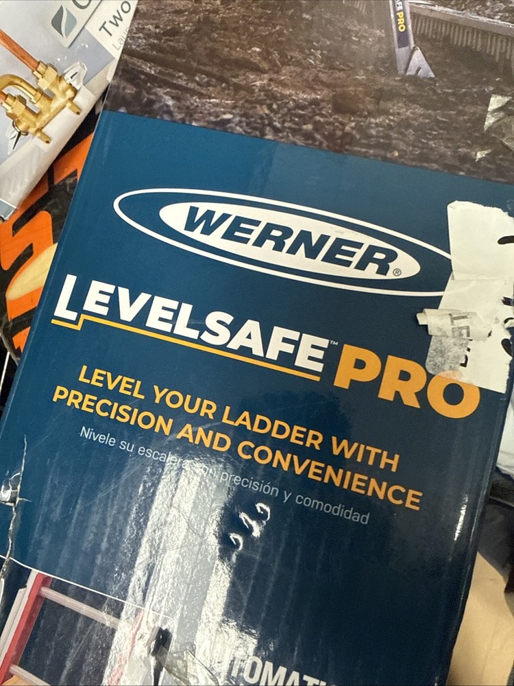 Level Safe Pro Automatic Leveling Accessory for Extension Ladders