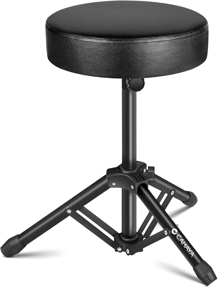 Drum Throne Height Drum Stools Padded Drum Seat Folding Universal Drum Chair for