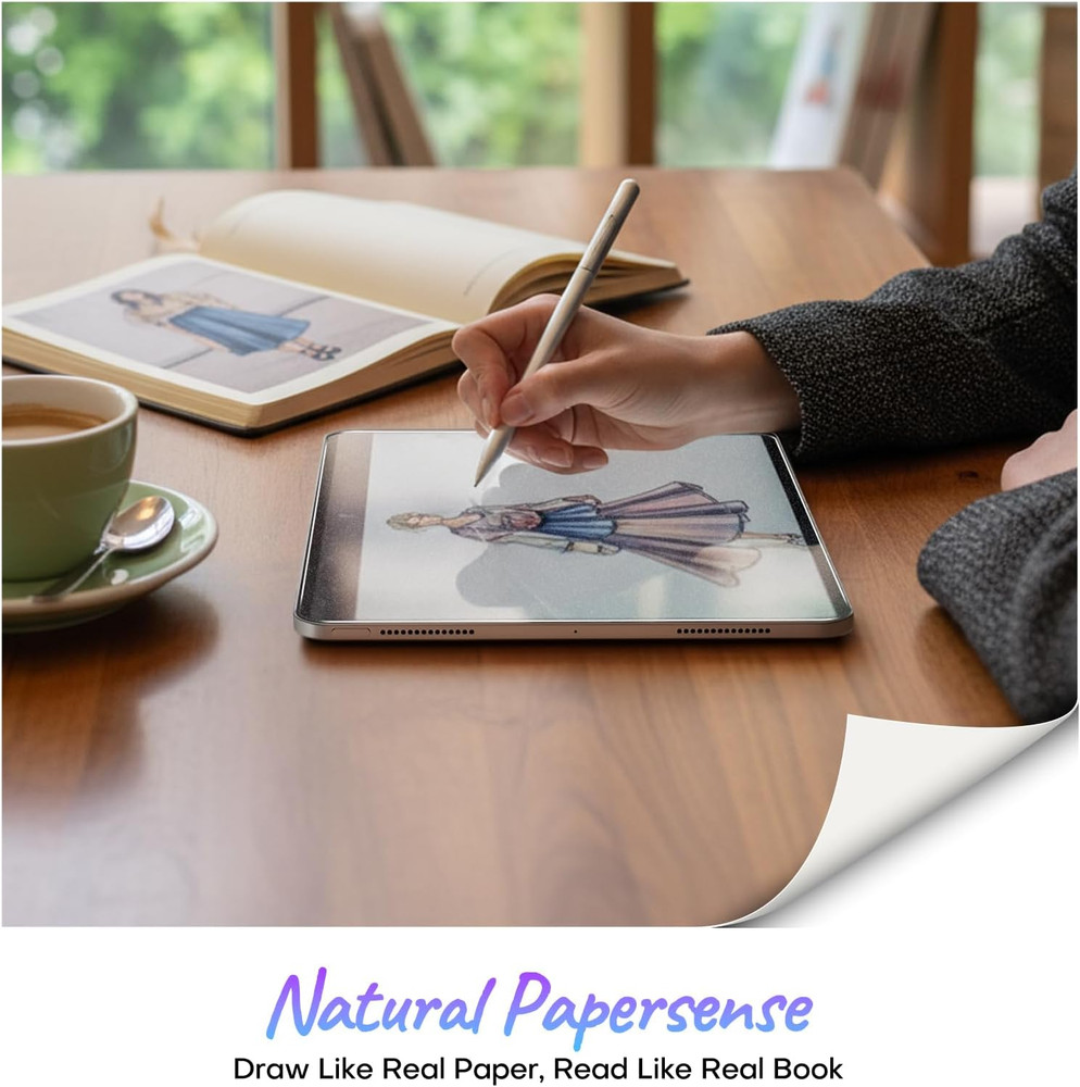 OMOTON PAPERSENSE 2 Pack Paper Screen Protector for Ipad A16 11Th/10Th Generatio